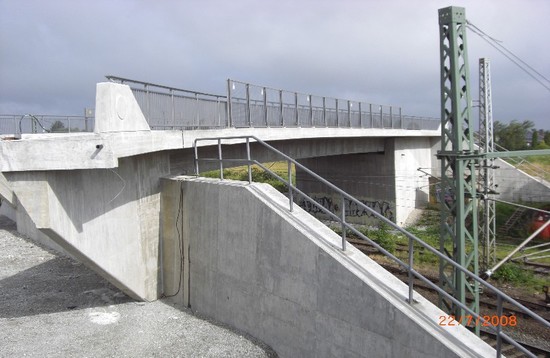 Brücke über die DB-Strecke Soest-Paderborn i. Z. der L 749 in Geseke
