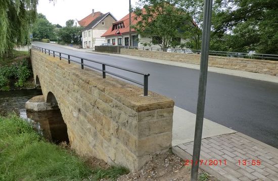 Sanierung Brücke K65 über die Alme, Siddinghausen